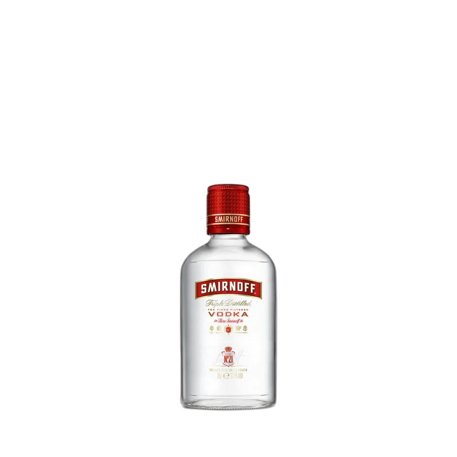 Smirnoff Red Vodka 8x6x20cl 37.5% bottle