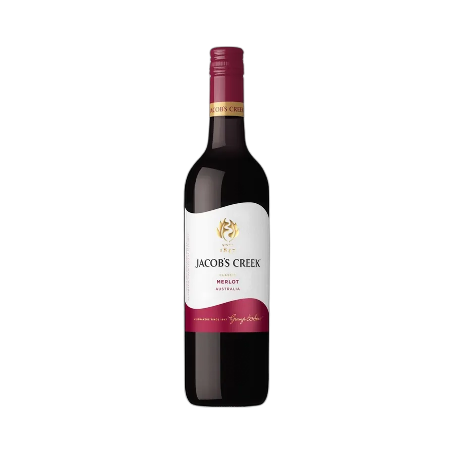 Jacob's Creek Merlot 6x75cl bottle