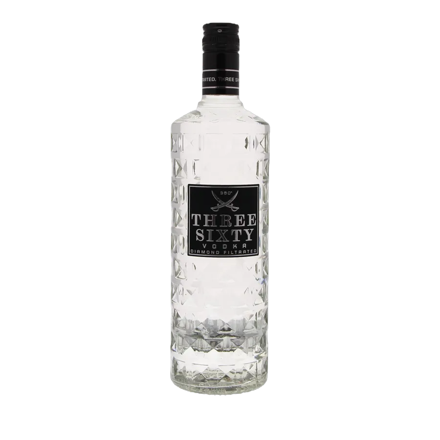 Three Sixty Vodka 6x1L bottle