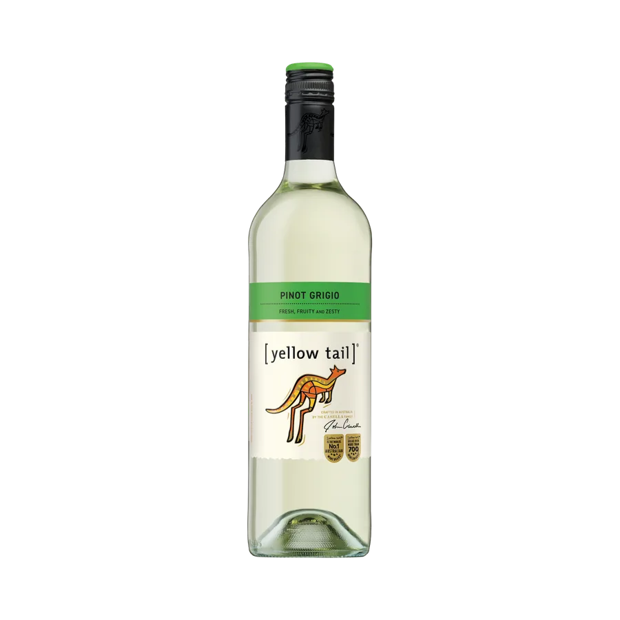 Yellow Tail Pinot Grigio 6x75cl bottle