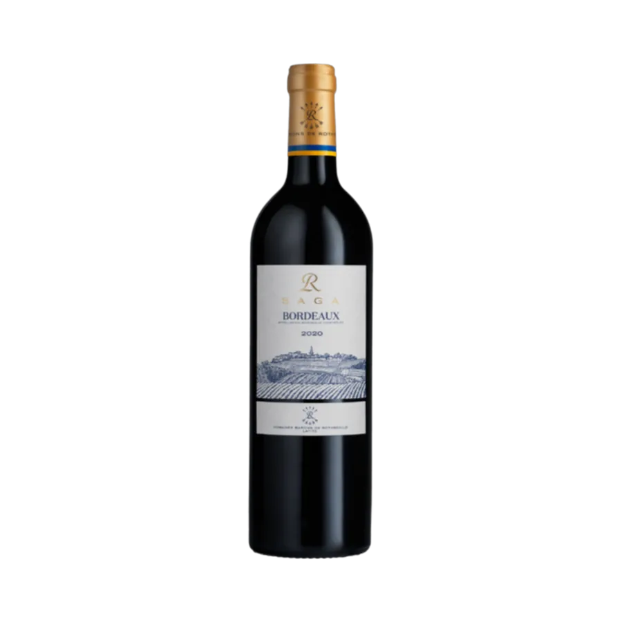 Saga R Rouge 6x75cl bottle