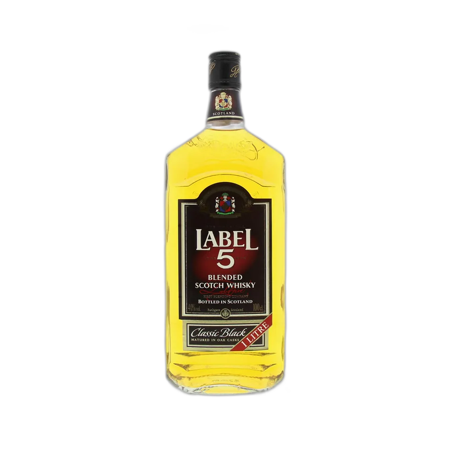 Label 5 Scotch Whisky 6x1L bottle