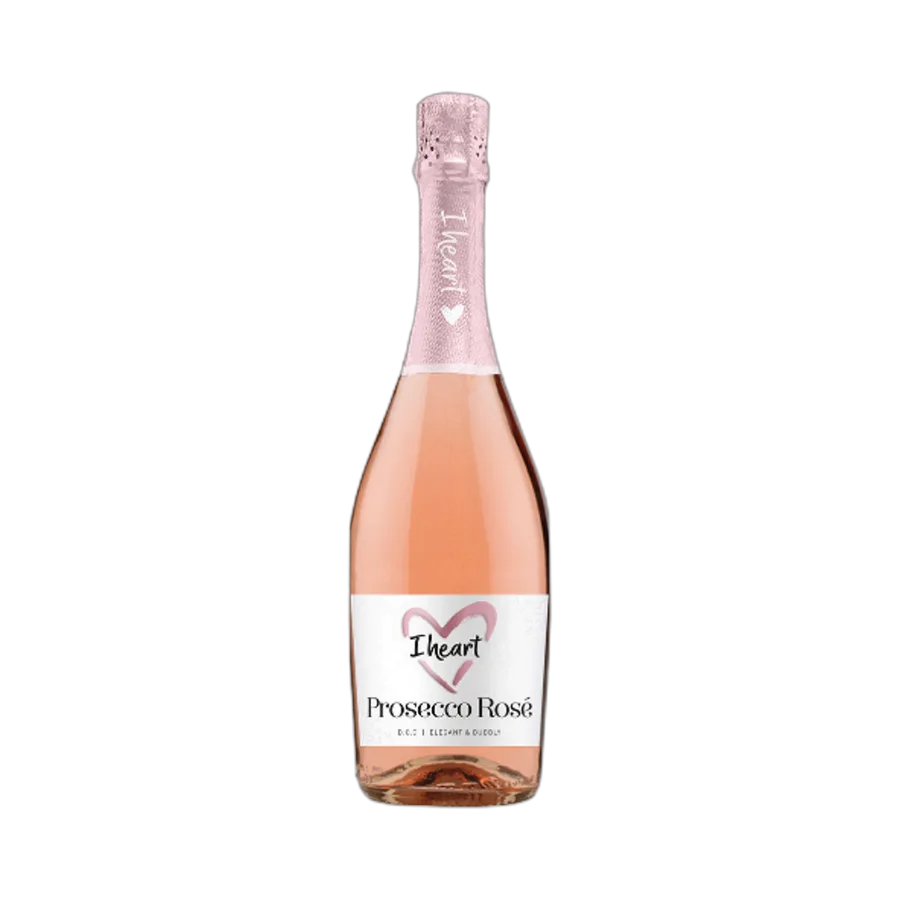 i heart Prosecco Rosé bottle
