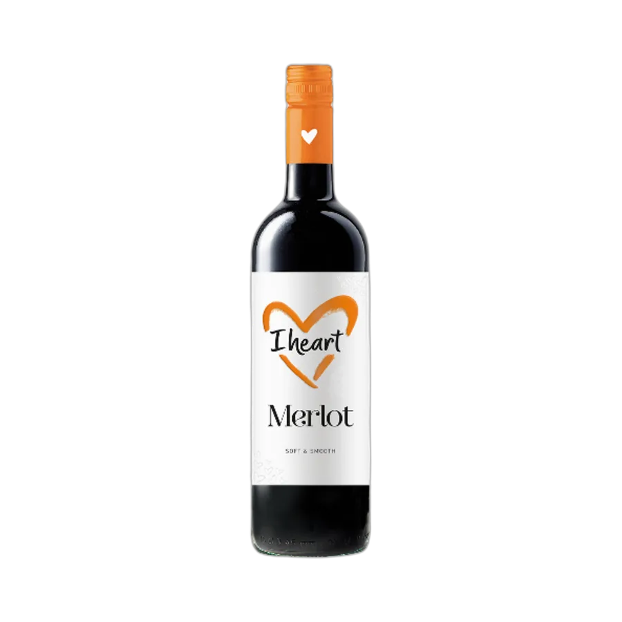 i heart Merlot 6x75cl bottle
