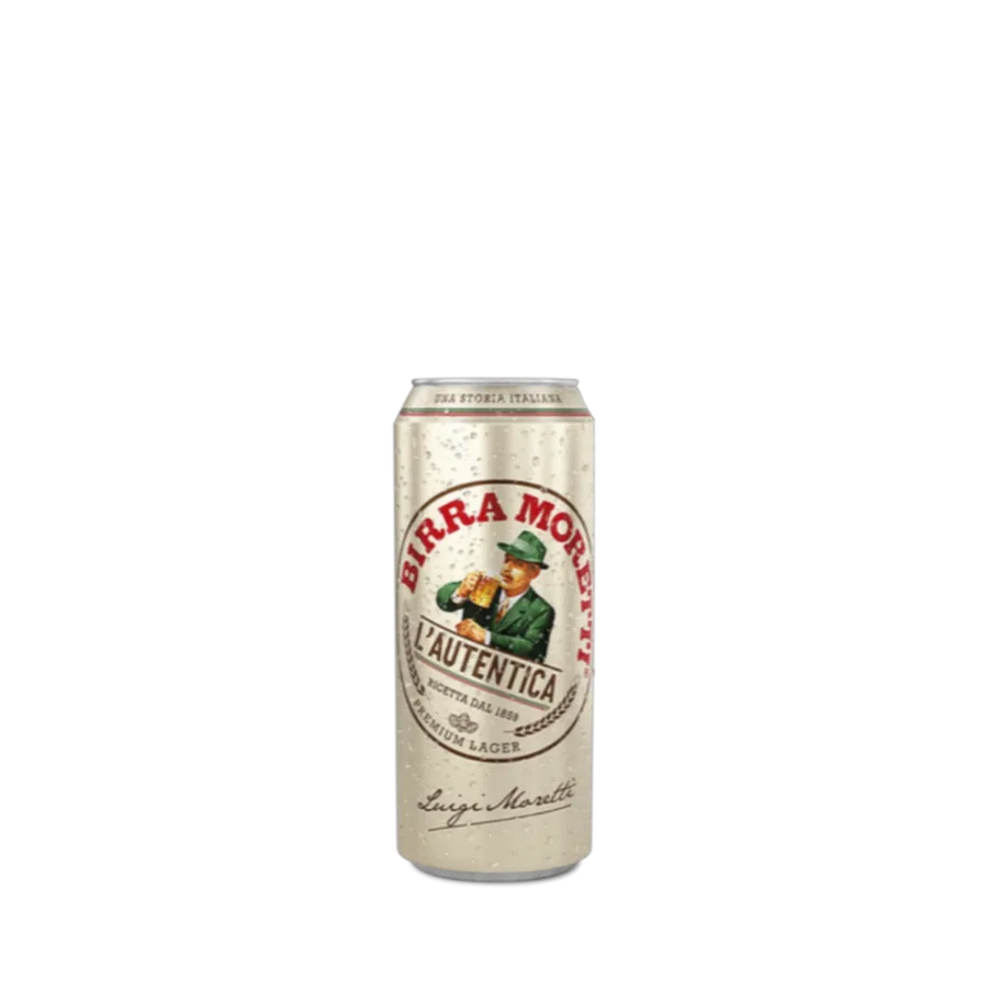 Birra Moretti CAN 24x500ml bottle